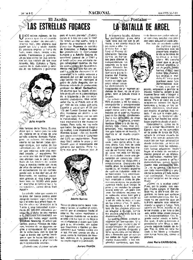 ABC MADRID 30-07-1991 página 24