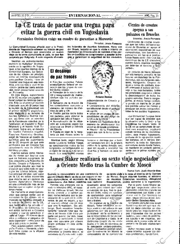 ABC MADRID 30-07-1991 página 25