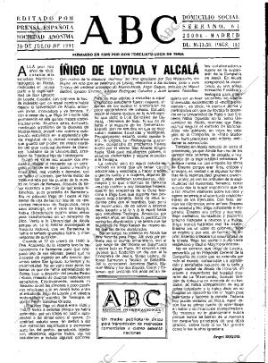 ABC MADRID 30-07-1991 página 3