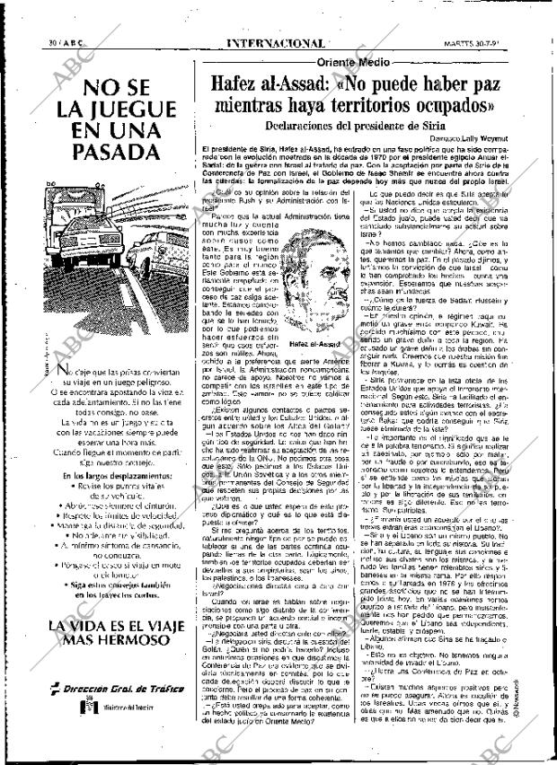 ABC MADRID 30-07-1991 página 30