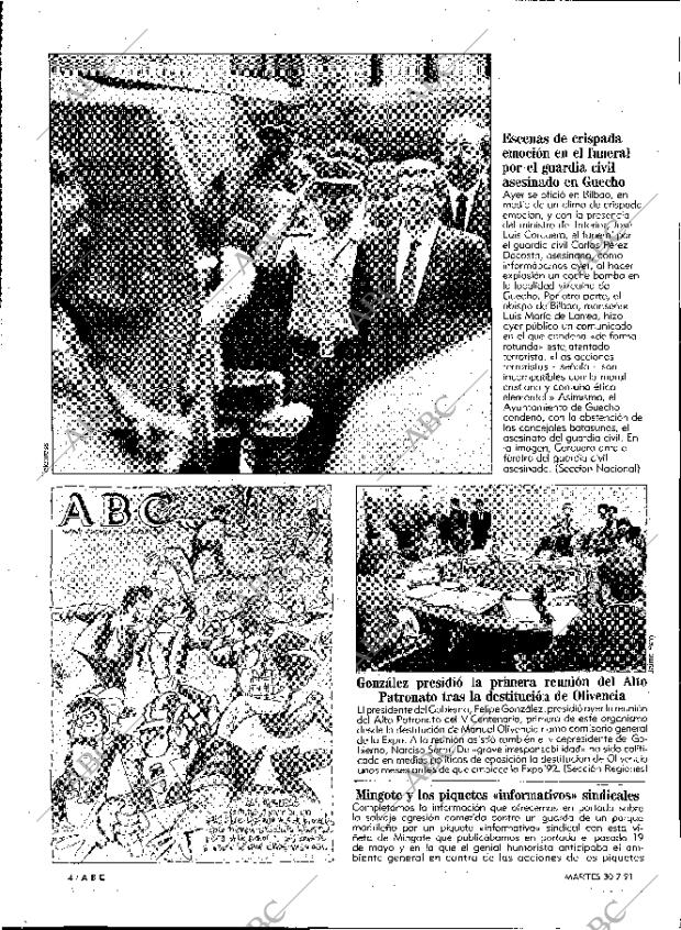 ABC MADRID 30-07-1991 página 4