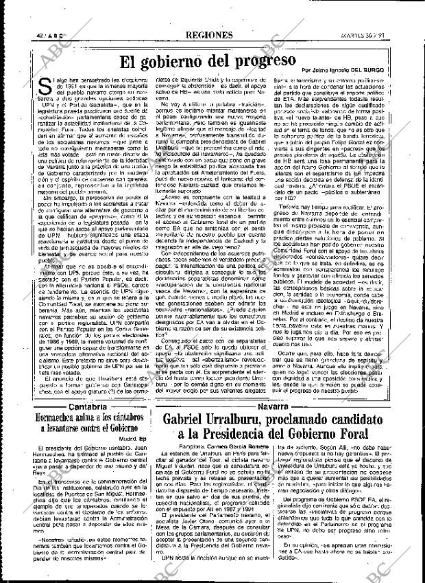 ABC MADRID 30-07-1991 página 42