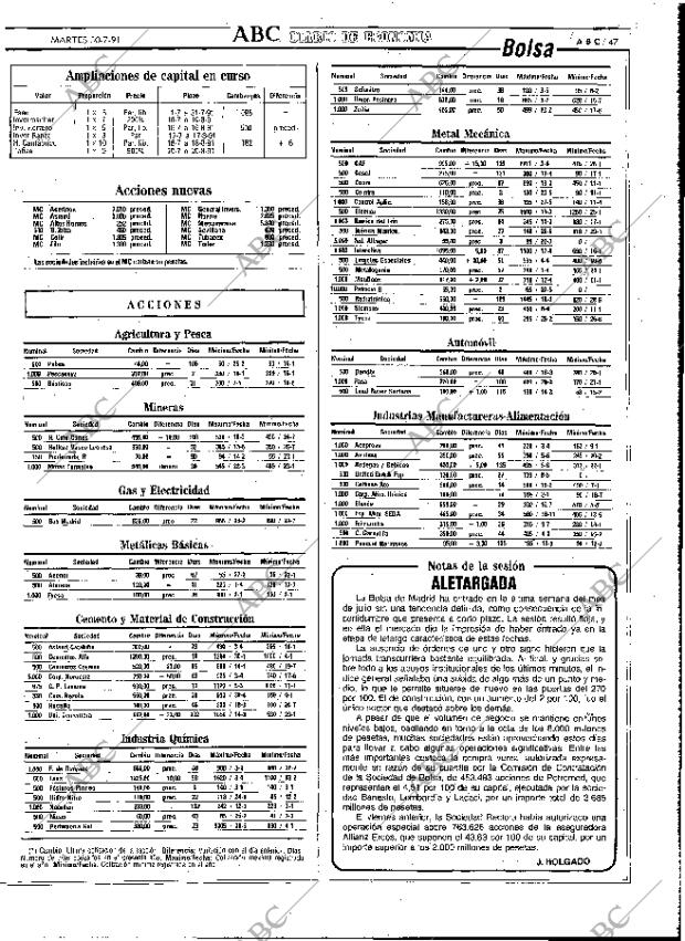 ABC MADRID 30-07-1991 página 47