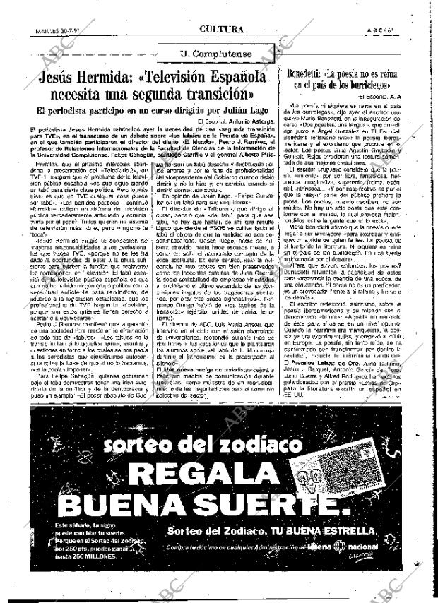 ABC MADRID 30-07-1991 página 61