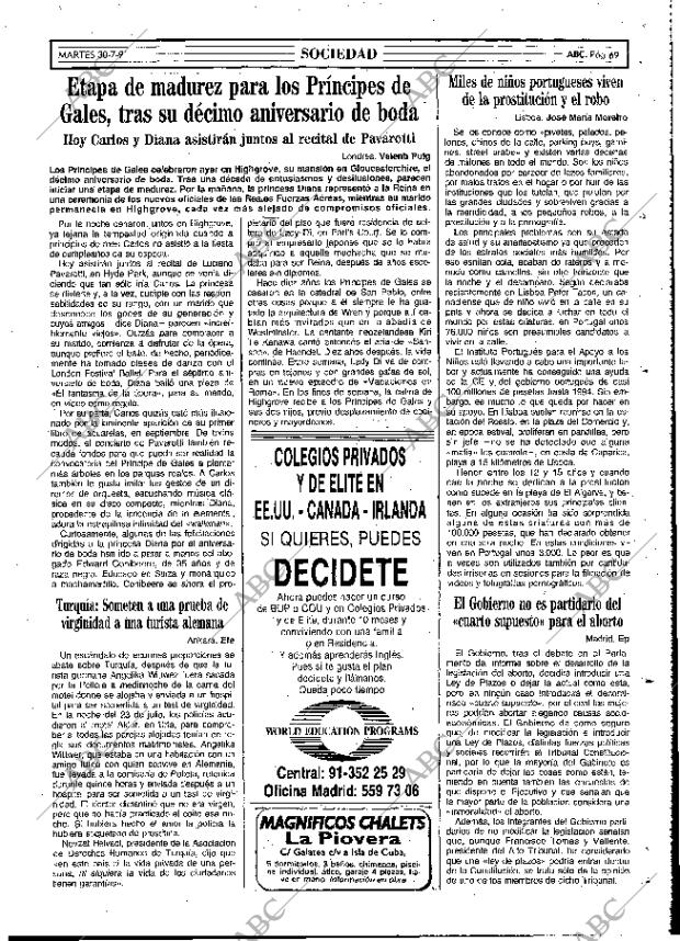 ABC MADRID 30-07-1991 página 69