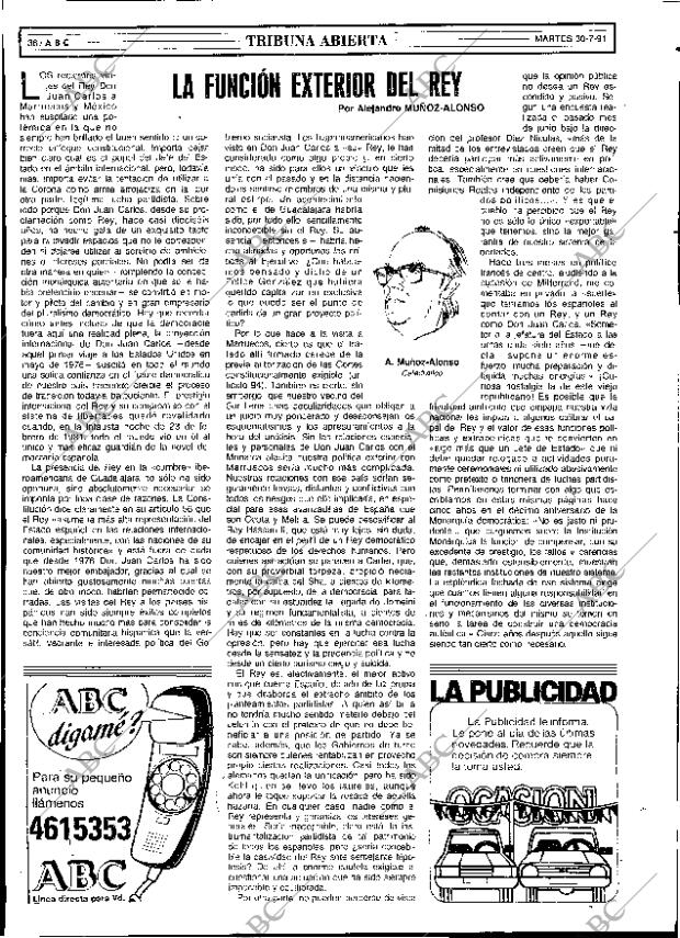 ABC SEVILLA 30-07-1991 página 36