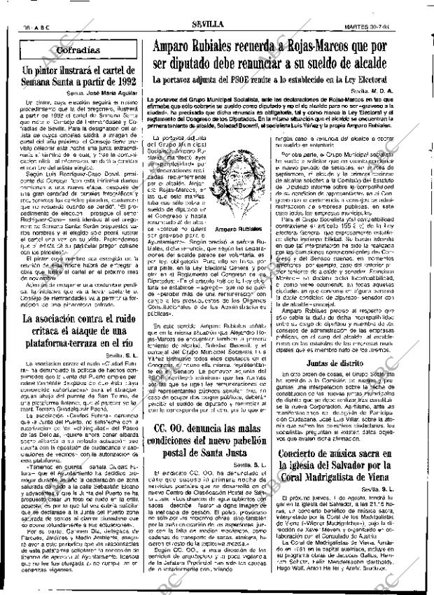 ABC SEVILLA 30-07-1991 página 38
