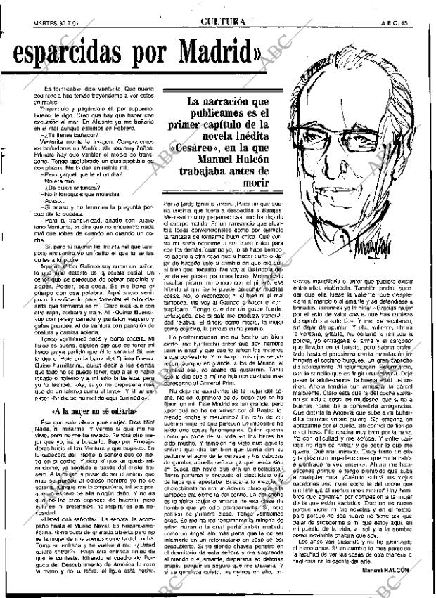 ABC SEVILLA 30-07-1991 página 45