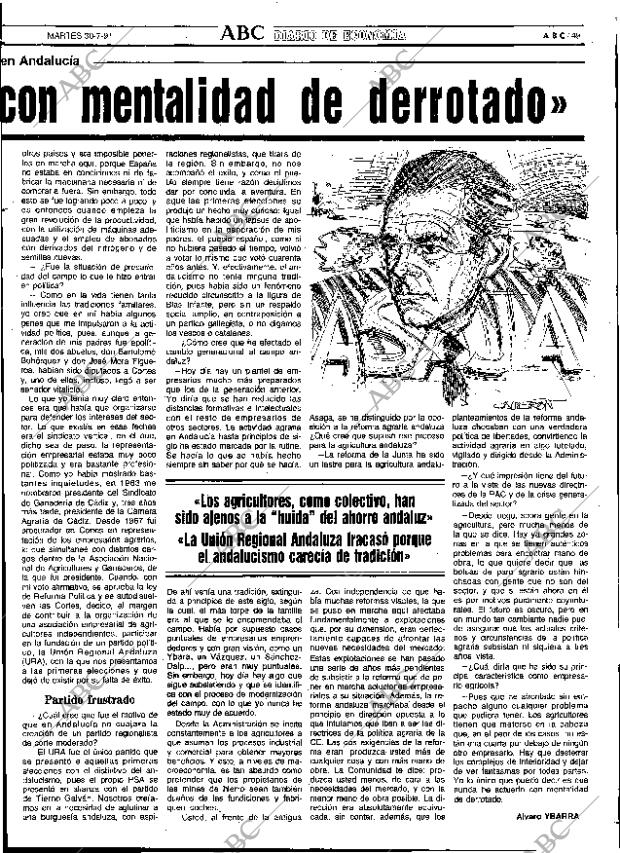 ABC SEVILLA 30-07-1991 página 49