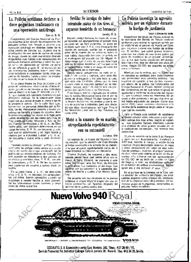 ABC SEVILLA 30-07-1991 página 58