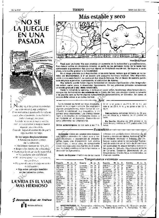 ABC SEVILLA 30-07-1991 página 60