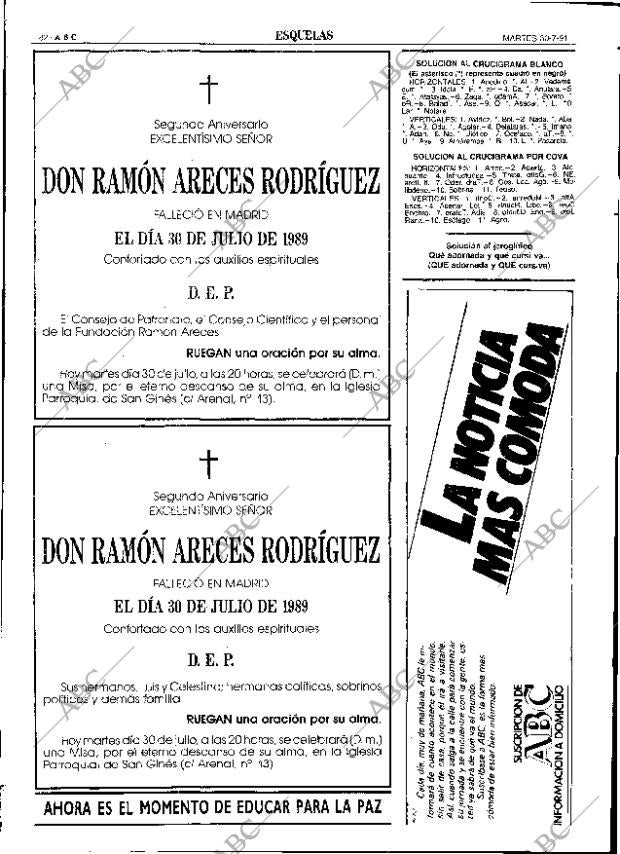 ABC SEVILLA 30-07-1991 página 82