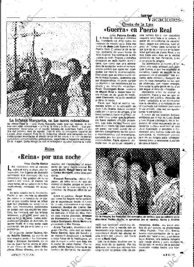 ABC MADRID 31-07-1991 página 97