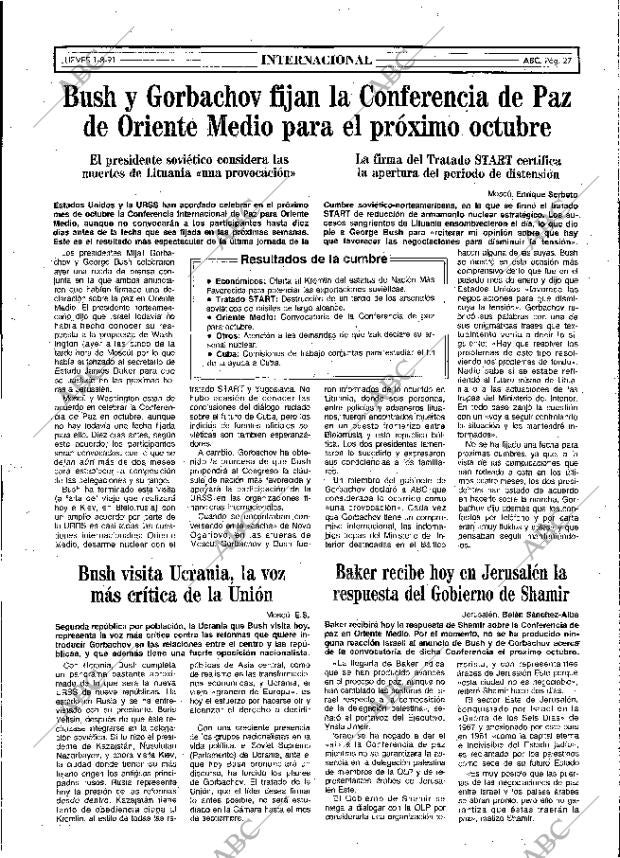 ABC MADRID 01-08-1991 página 27