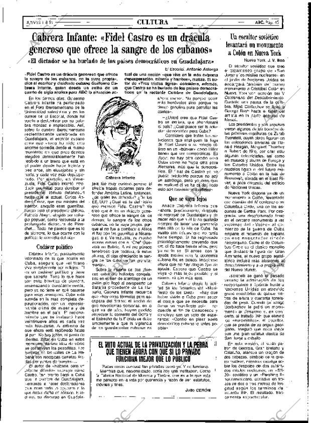 ABC MADRID 01-08-1991 página 45