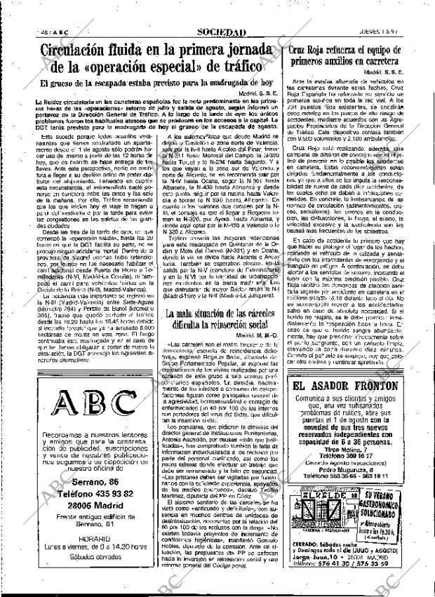 ABC MADRID 01-08-1991 página 48