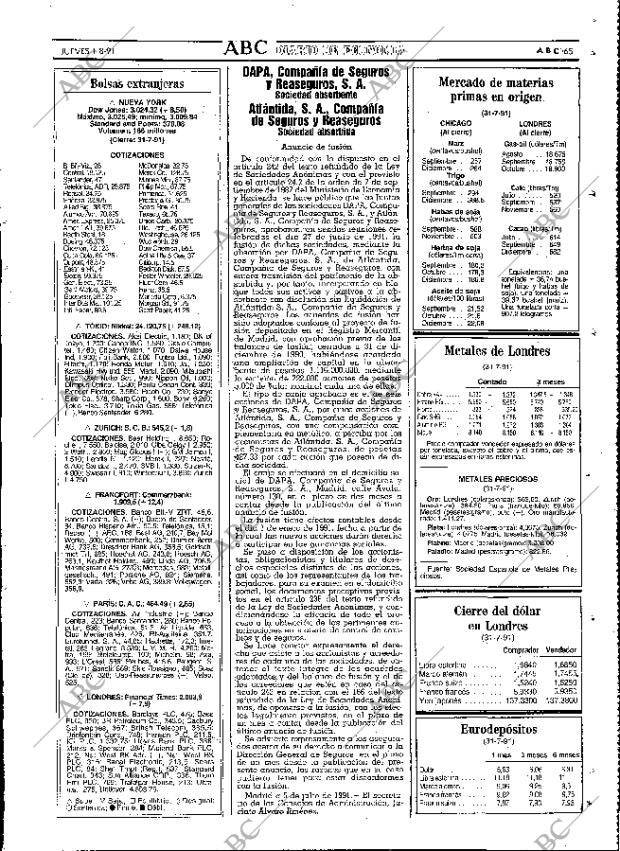 ABC MADRID 01-08-1991 página 65