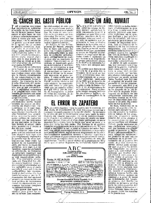 ABC MADRID 02-08-1991 página 15