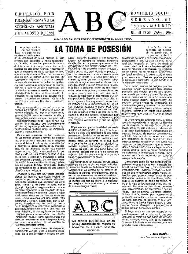 ABC MADRID 02-08-1991 página 3