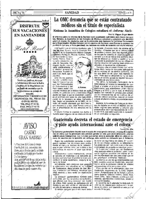 ABC MADRID 02-08-1991 página 42
