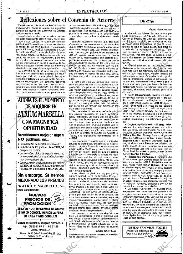 ABC MADRID 02-08-1991 página 78