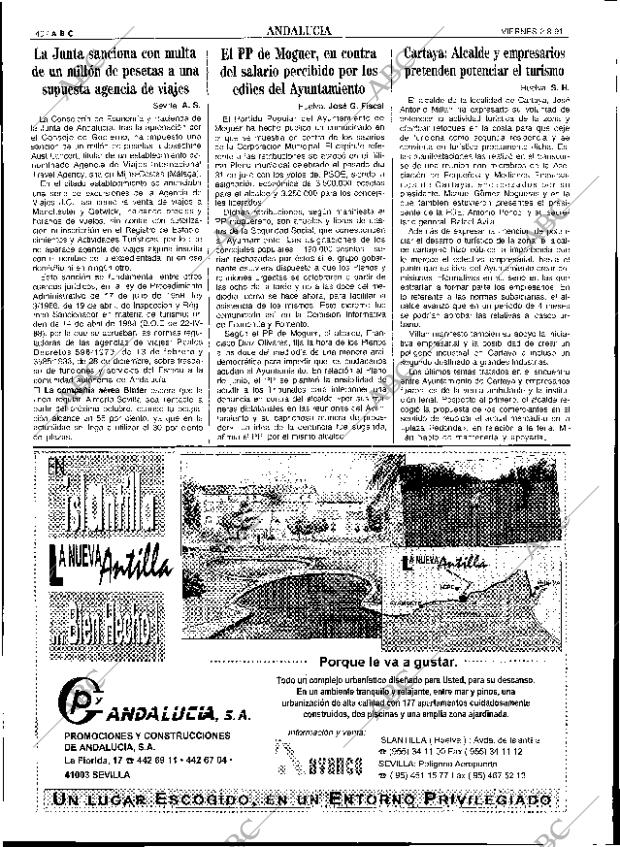 ABC SEVILLA 02-08-1991 página 40