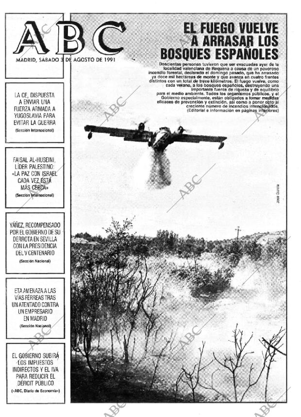 ABC MADRID 03-08-1991 página 1