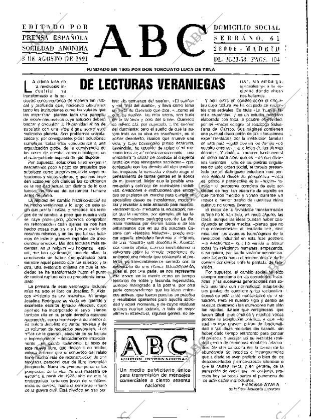 ABC MADRID 03-08-1991 página 3