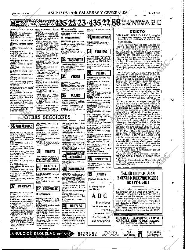 ABC MADRID 03-08-1991 página 89