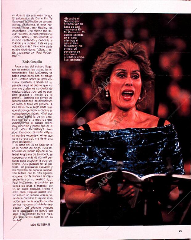 BLANCO Y NEGRO MADRID 04-08-1991 página 43