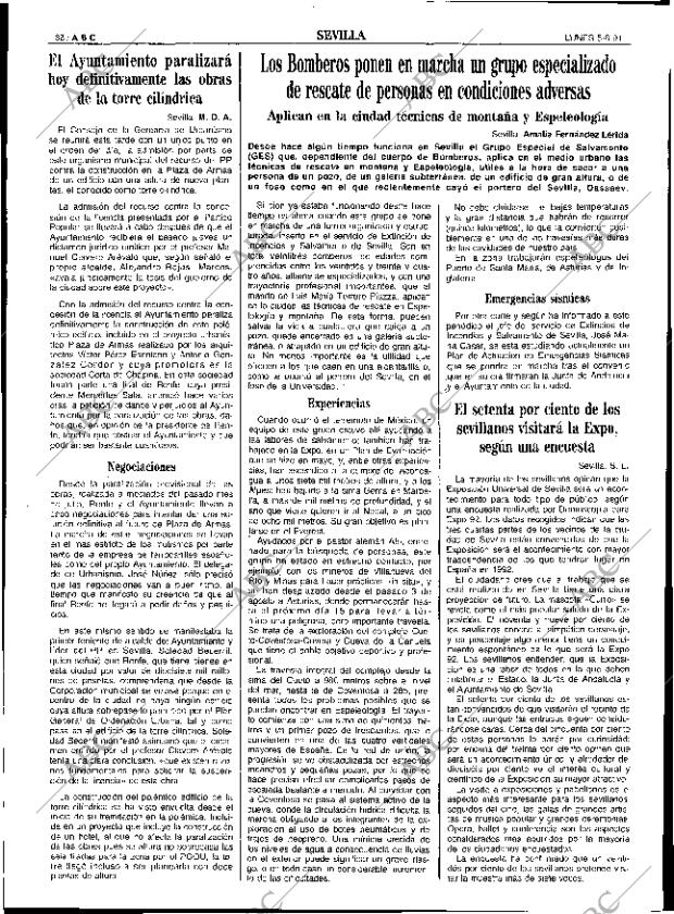 ABC SEVILLA 05-08-1991 página 38