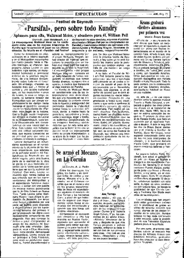 ABC MADRID 10-08-1991 página 71