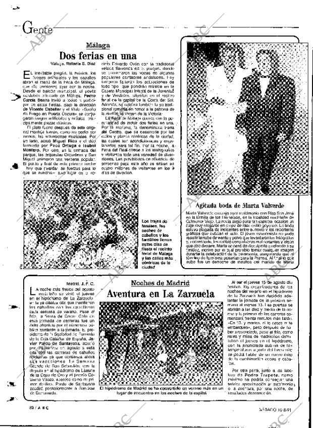 ABC MADRID 10-08-1991 página 88