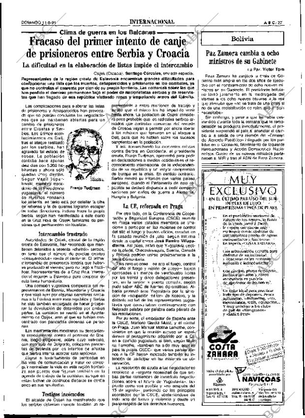 ABC SEVILLA 11-08-1991 página 27