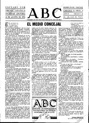 ABC SEVILLA 11-08-1991 página 3