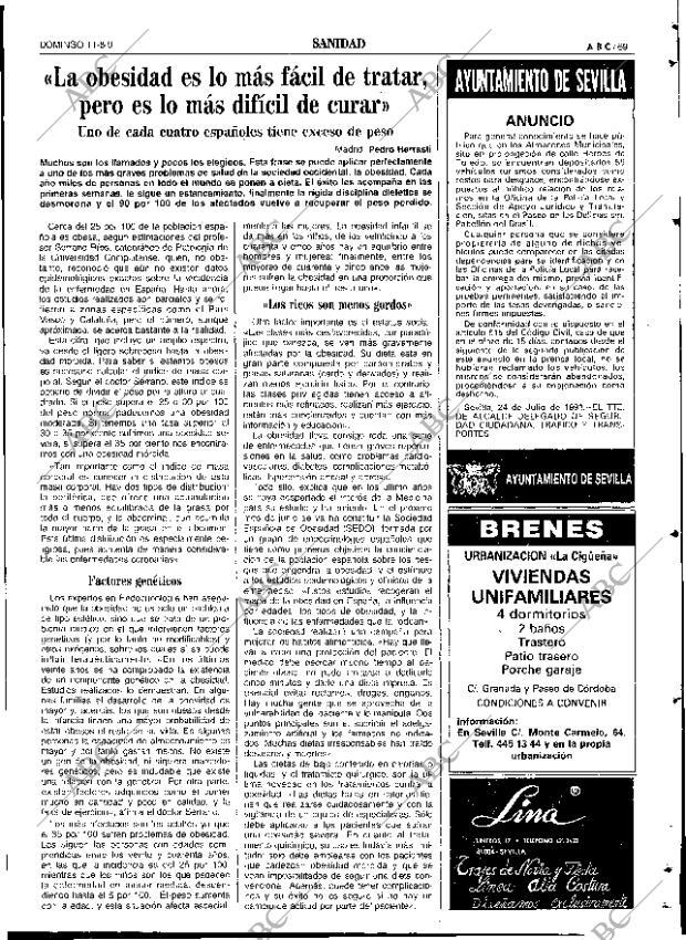 ABC SEVILLA 11-08-1991 página 69