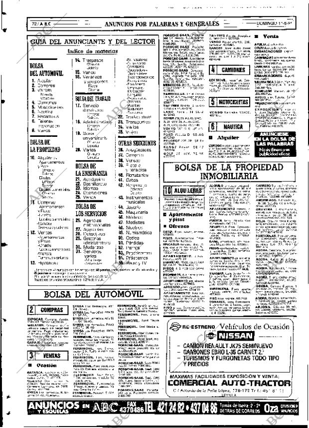 ABC SEVILLA 11-08-1991 página 72