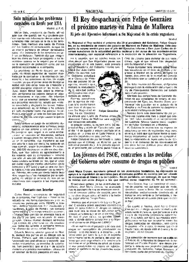 ABC SEVILLA 13-08-1991 página 18