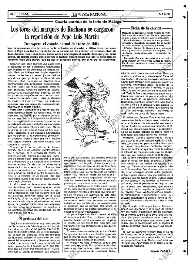 ABC SEVILLA 13-08-1991 página 63