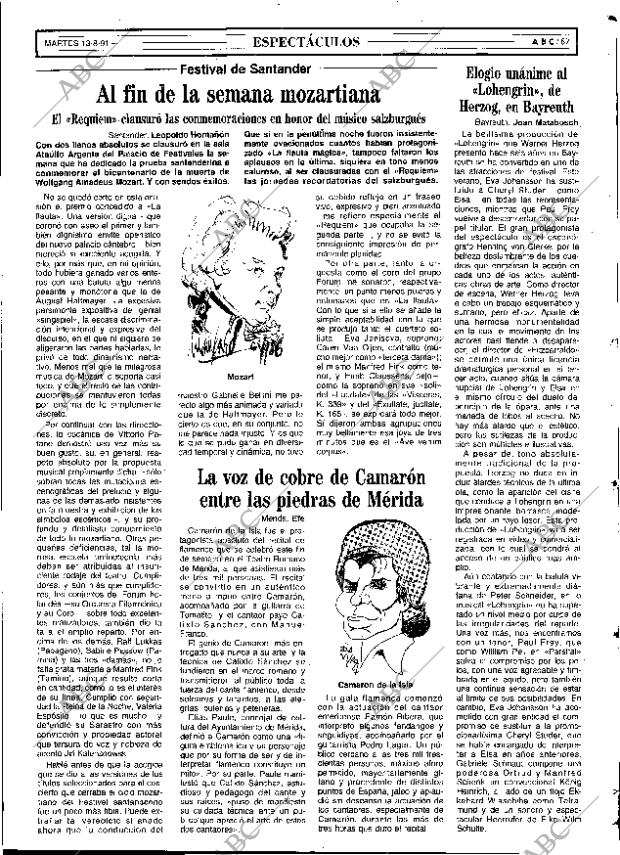 ABC SEVILLA 13-08-1991 página 67