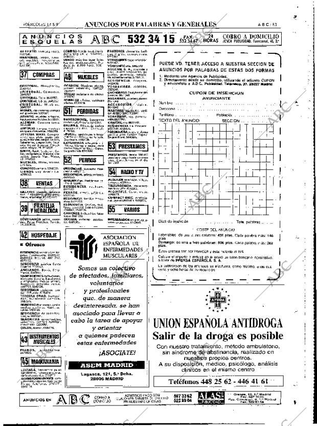 ABC MADRID 14-08-1991 página 83