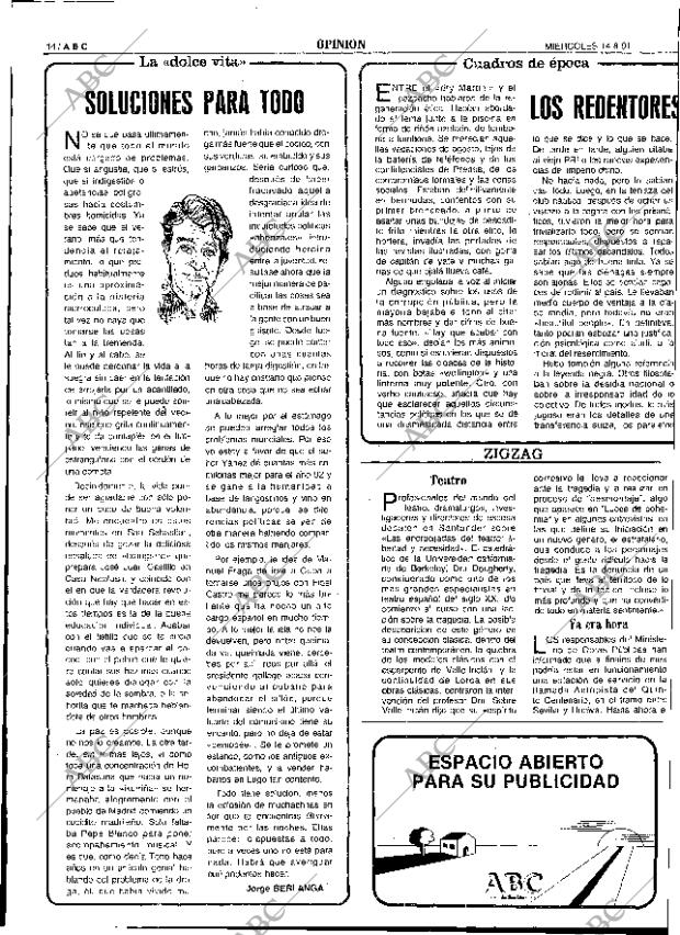 ABC SEVILLA 14-08-1991 página 14
