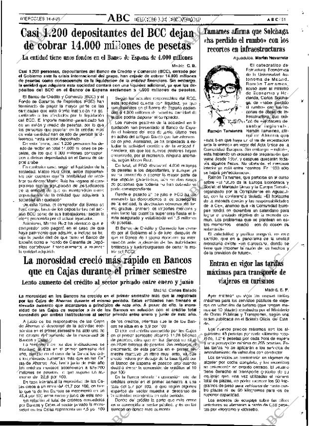 ABC SEVILLA 14-08-1991 página 51