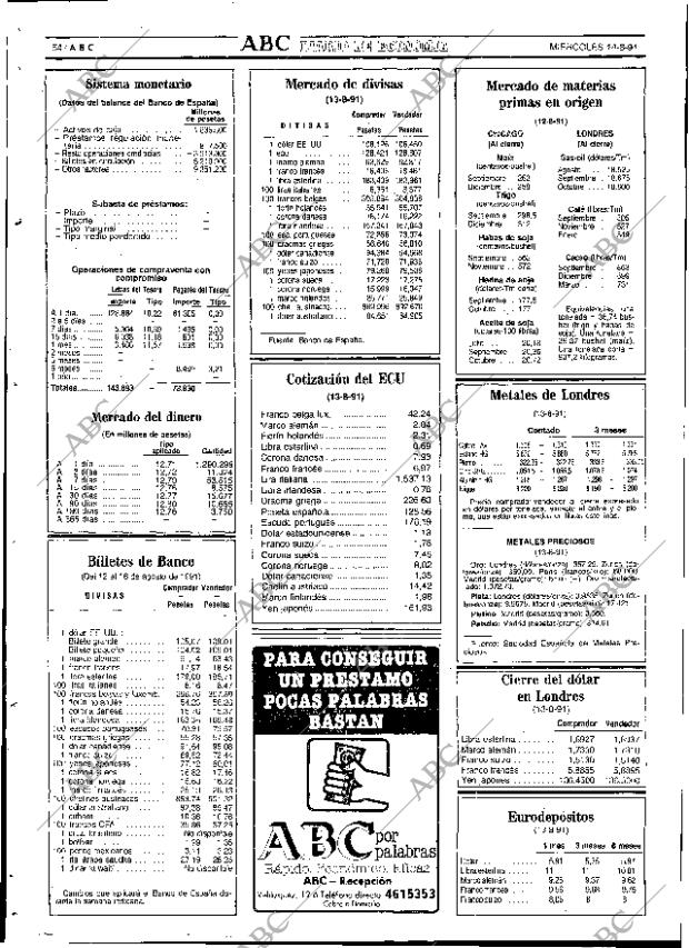 ABC SEVILLA 14-08-1991 página 54