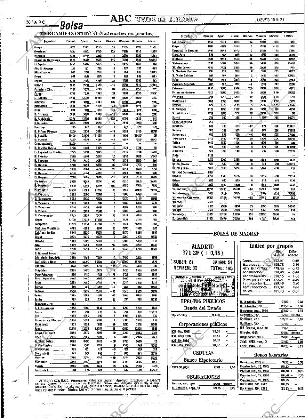 ABC MADRID 15-08-1991 página 50