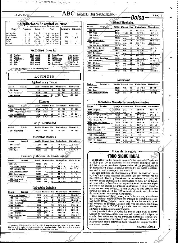 ABC MADRID 15-08-1991 página 51