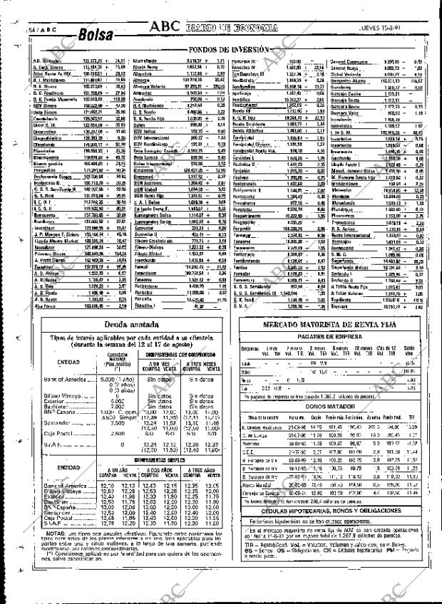 ABC MADRID 15-08-1991 página 54