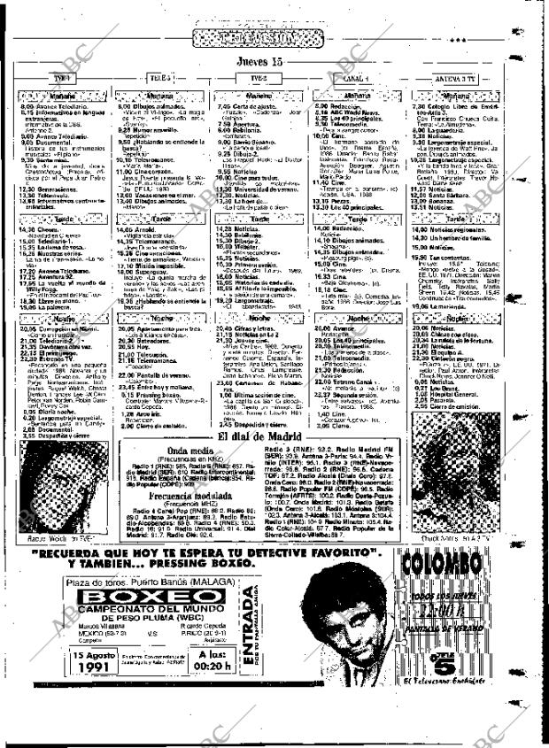 ABC MADRID 15-08-1991 página 87