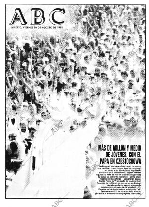 ABC MADRID 16-08-1991 página 1