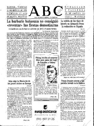 ABC MADRID 16-08-1991 página 11
